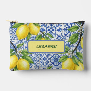 Pochette À Accessoires Étui à crayon personnalisé avec carrelage sicilien