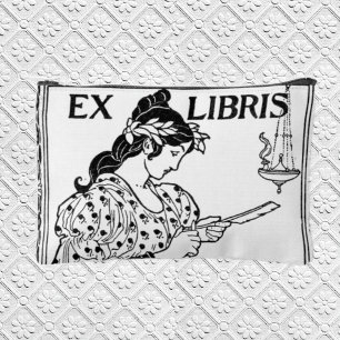 Pochette À Accessoires Ex libris art nouveau