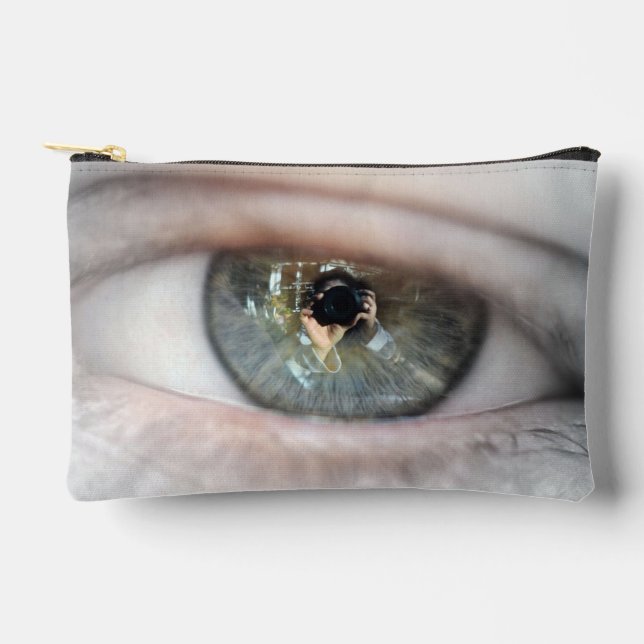 Pochette À Accessoires Eye-Macro par Shirley Taylor (Recto)