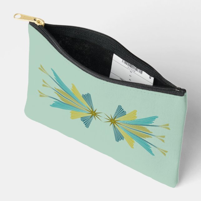 Pochette À Accessoires Fairy Stars Pistachio Petit Pouch (Ouvrir)