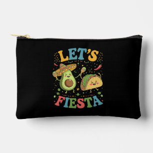 Pochette À Accessoires Faisons La Fête Avocat Et Tacos Cinco De Mayo