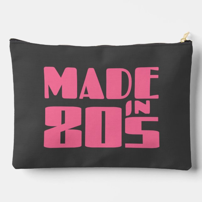 Pochette À Accessoires Fait dans les années 80 (Verso)