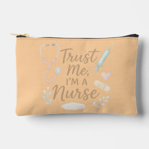 Pochette À Accessoires Faites-moi confiance, je suis infirmière
