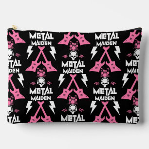 Pochette À Accessoires Fan de musique Heavy Metal Chick
