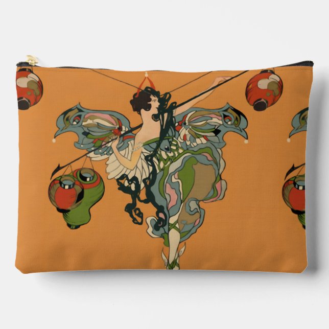 Pochette À Accessoires Fée Ballerine Avec Lanternes (Recto)