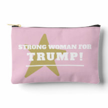 Femme forte pour Trump rose