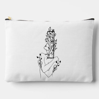 POCHETTE À ACCESSOIRES FEMMES FLORALES