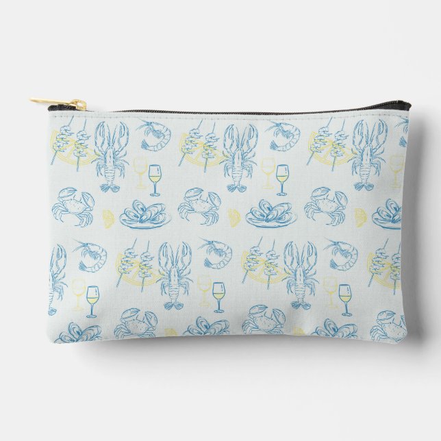 Pochette À Accessoires Festin de fruits de mer (Recto)