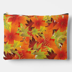 Pochette À Accessoires Feuilles d'automne