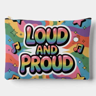 Pochette À Accessoires FIERS ET FIÈRES | Allié de la fierté LGBTQ+