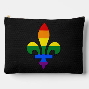 Pochette À Accessoires Fierté LGBT fleur de lis