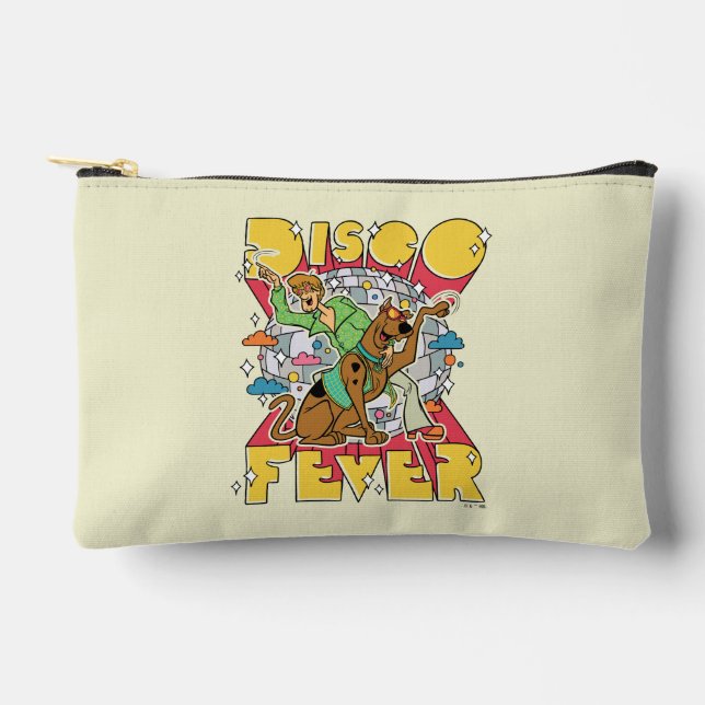 Pochette À Accessoires Fièvre de Disco avec Scooby et Shaggy (Recto)