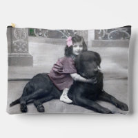 Fille et son chien