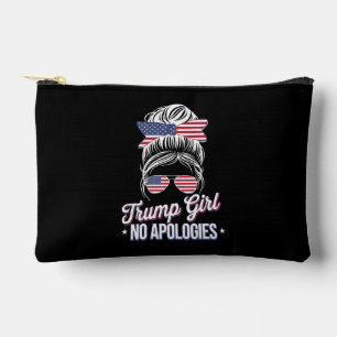 Pochette À Accessoires Fille Trump Pas d'Excuses Bun Dérangé Rétro Vintag