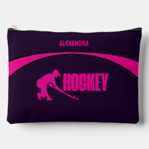 Pochette À Accessoires Filles de hockey fête d'anniversaire, cadeaux de j