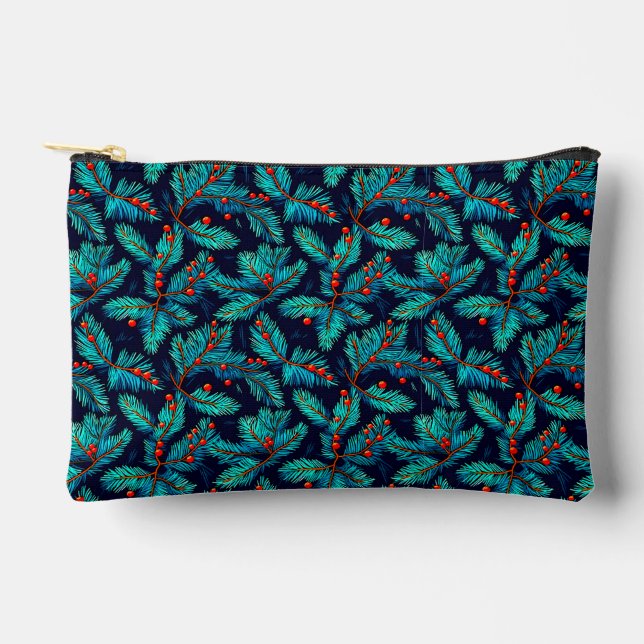 Pochette À Accessoires Fir de Noël Motif-82397 (Recto)