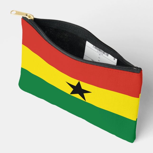 Pochette À Accessoires Flag du Ghana (Ouvrir)
