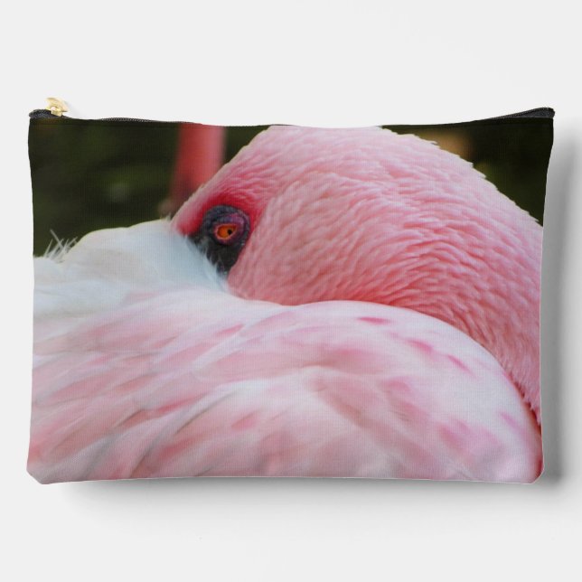 Pochette À Accessoires Flamant rose (Recto)