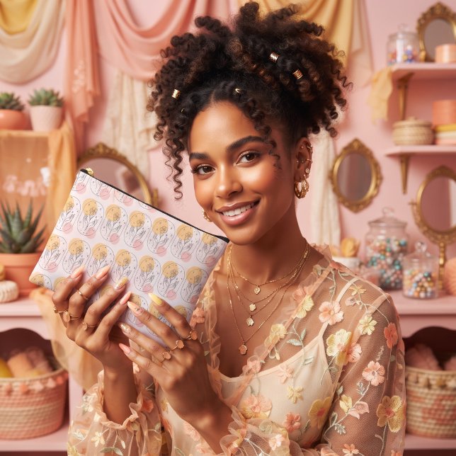 Pochette À Accessoires Fleur (Créateur téléchargé)