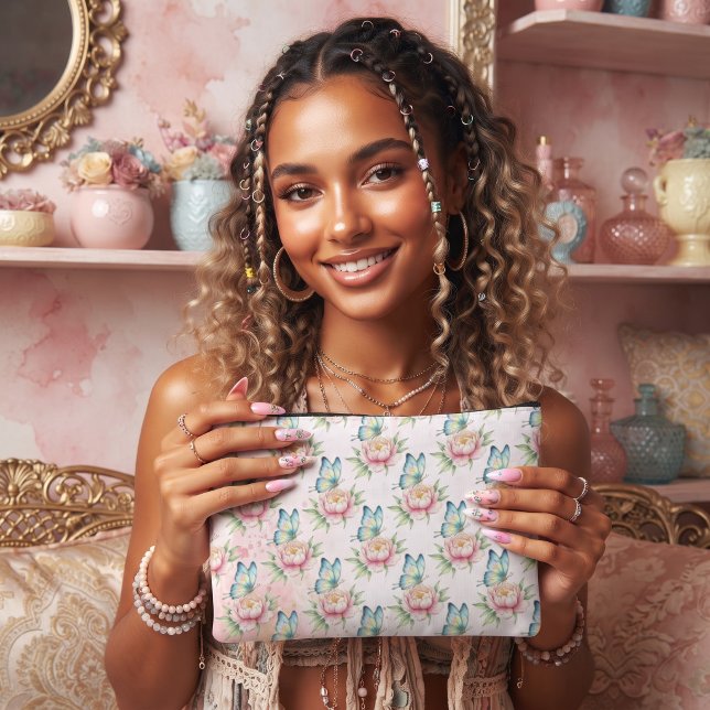 Pochette À Accessoires Fleur (Créateur téléchargé)