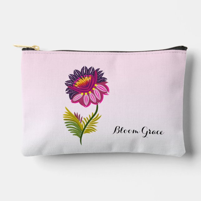 Pochette À Accessoires Fleur isolée (Recto)