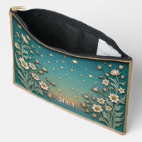 Fleur sauvage Whimsical Soirée Turquoise Prism Lar