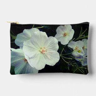 Pochette À Accessoires Fleurs blanches