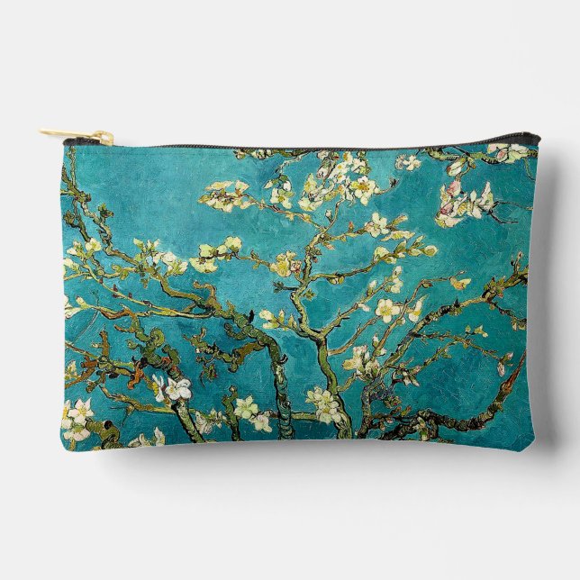 Pochette À Accessoires Fleurs d'amandier de Van Gogh Impressionnisme clas (Recto)