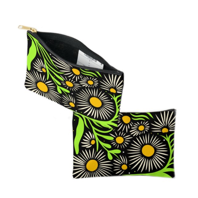 Pochette À Accessoires Fleurs de camomille (Créateur téléchargé)