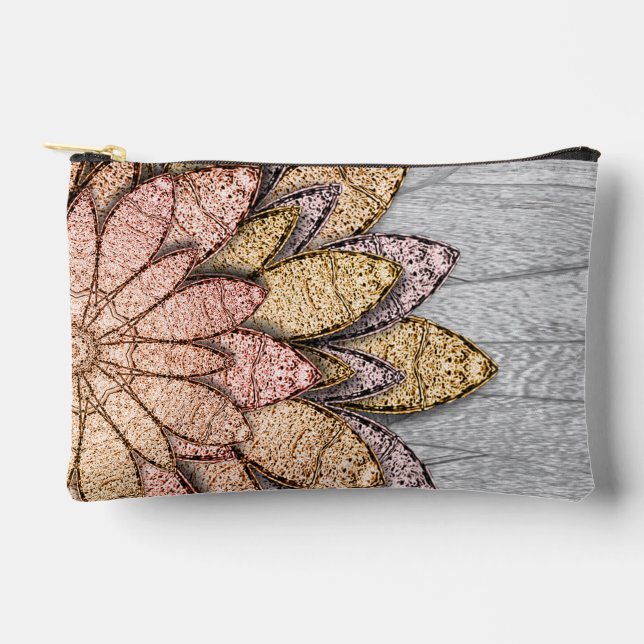 Pochette À Accessoires Fleurs de pierre (Recto)