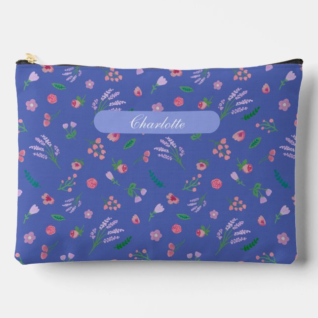 Pochette À Accessoires fleurs de printemps d'eau (Recto)