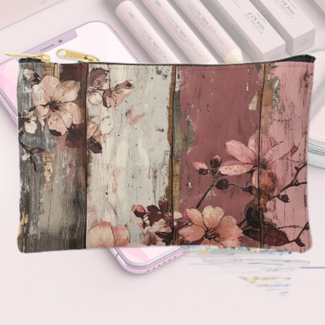 Pochette À Accessoires Fleurs et bois d'été (Créateur téléchargé)