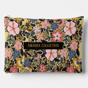 Pochette À Accessoires Fleurs multiples personnalisées modernes magnifiqu