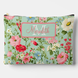 Pochette À Accessoires Fleurs sauvages de campagne anglaise