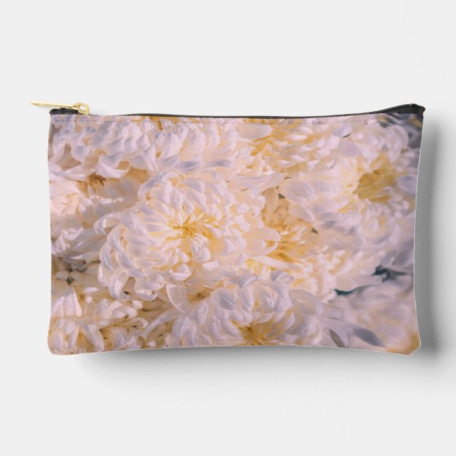 Pochette À Accessoires floraison de chrysanthème (Recto)
