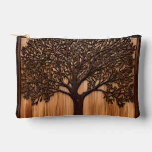Pochette À Accessoires Flore australienne : impression sur bois d'arbre d