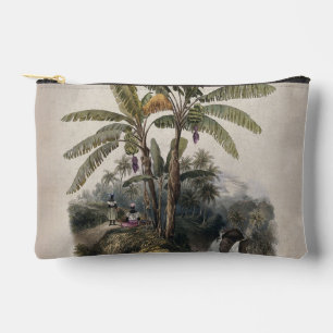 Pochette À Accessoires Forêt de bananiers tropicaux antiques   Bota vinta