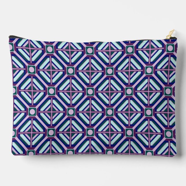 Pochette À Accessoires Formes géométriques lumineuses (Verso)