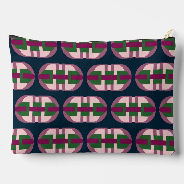 Pochette À Accessoires Formes géométriques lumineuses (Verso)