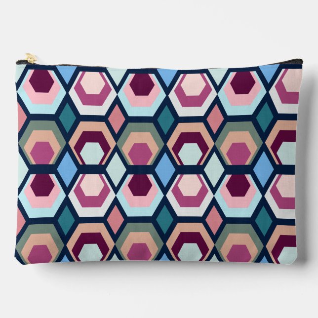 Pochette À Accessoires Formes géométriques lumineuses (Recto)