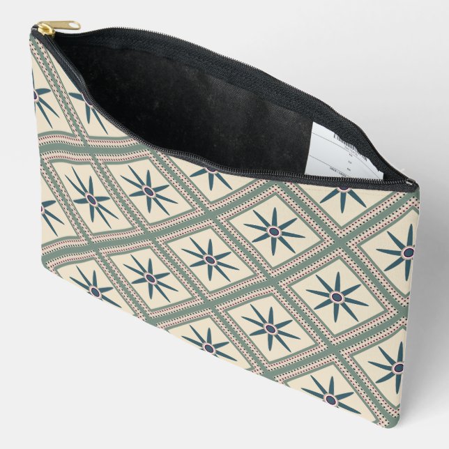 Pochette À Accessoires Formes géométriques lumineuses (Ouvrir)
