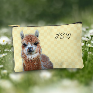 Pochette À Accessoires Fournitures de tricot personnalisées Llama