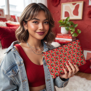 Pochette À Accessoires Fraise