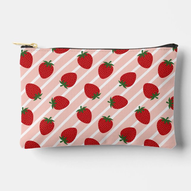 Pochette À Accessoires Fraise délice (Recto)