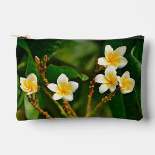 Pochette À Accessoires Frangipani jaune