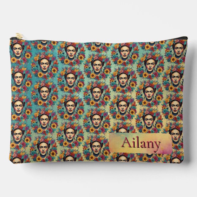 Pochette À Accessoires Frida Kahlo (Recto)