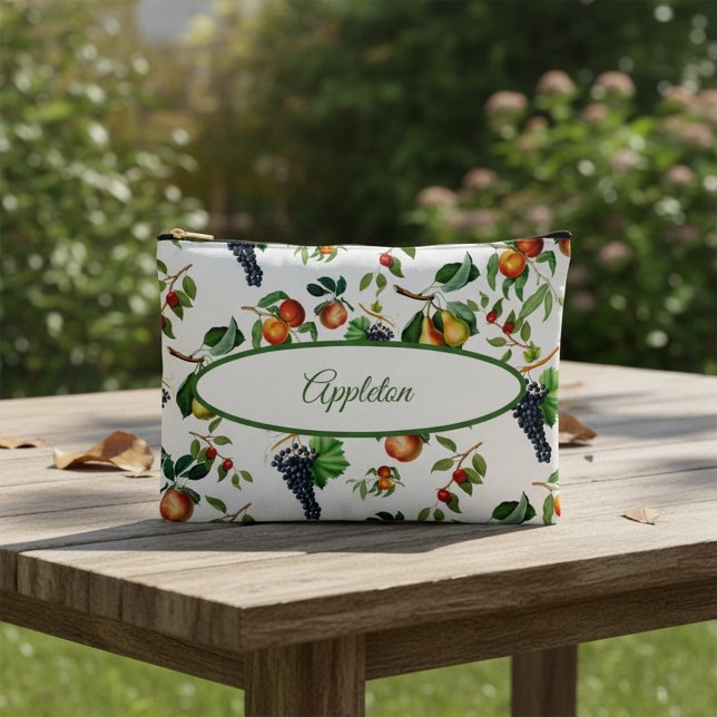 Pochette À Accessoires Fruits vintages (Créateur téléchargé)