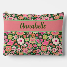 Pochette À Accessoires Fun Fleurs Whimsical Grand Accessoire