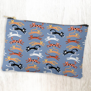 Pochette À Accessoires Fun Kitty Cat Motif