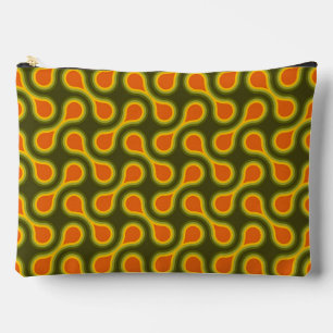 Pochette À Accessoires Funky 1970 Metaball Graphic Circle Barbell Green